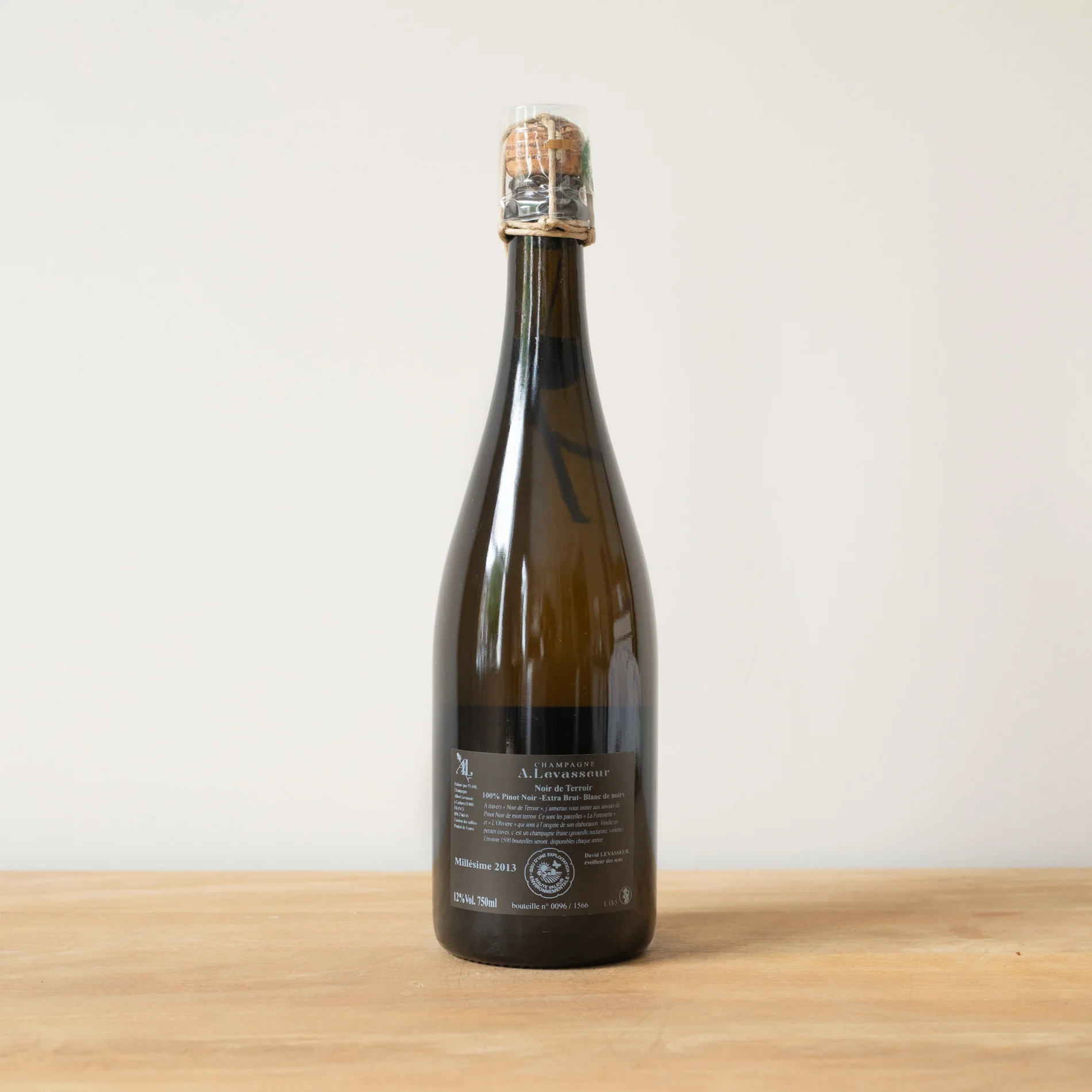 A. Levasseur Noir de Terroir 2015 - Image 2