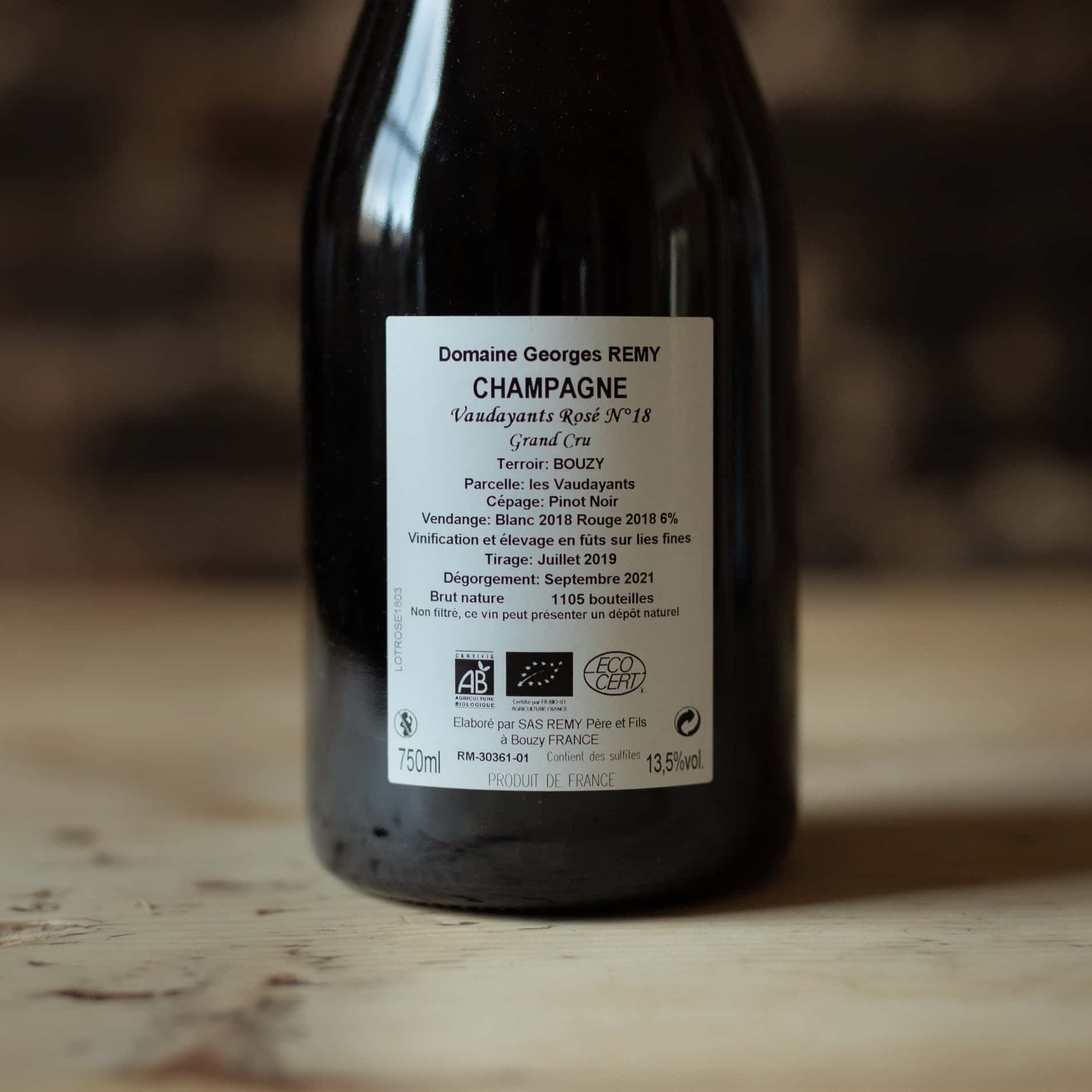 Georges Remy Les Vaudayants Rose 2018 - Image 4